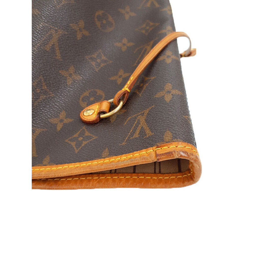 Louis Vuitton Monogram Leather Brown Neverfull Tote Bag - Picture 6 of 8
